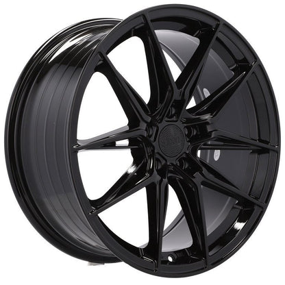 CERCHI CERCHIO IN LEGA 18" Adatto per ALFA ROMEO CADILLAC CHEVROLET FIAT JEEP