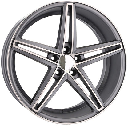 CERCHI CERCHIO IN LEGA 18" Adatto per VW BMW CADILLAC CHEVROLET HONDA LAND ROVER LEXUS MINI OPEL SAAB TESLA TOYOTA