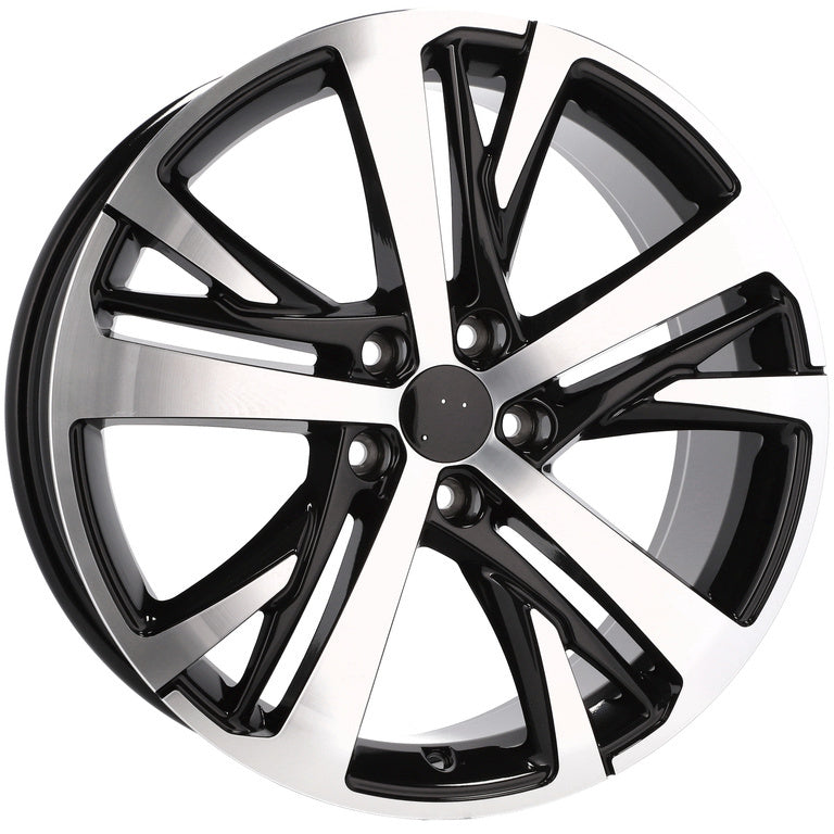 CERCHI CERCHIO IN LEGA 18"Adatto per ALFA ROMEO CITROEN DS FIAT FORD JAGUAR LANCIA LAND ROVER LINCOLN OPEL PEUGEOT RENAULT SMART TOYOTA VOLVO
