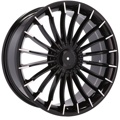 ALLOY WHEEL 19" Suitable for AUDI BMW CADILLAC CHEVROLET CHRYSLER INFINITI LAND ROVER LEXUS MERCEDES OPEL SAAB SKODA SSANGYONG TESLA TOYOTA VW 