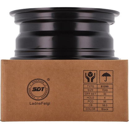 CERCHI CERCHIO IN LEGA 15" Adatto per ALFA ROMEO CITROEN FIAT FORD LANCIA PEUGEOT