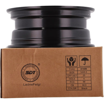 CERCHI CERCHIO IN LEGA 14" Adatto per ALFA ROMEO CITROEN FIAT FORD LANCIA PEUGEO