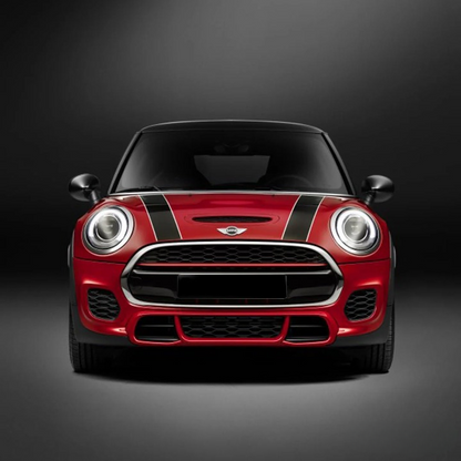 💫ART.7506 GRIGLIA SPORTIVA NERA ROSSA per MINI COOPER F55 F56 F57 14-21💫