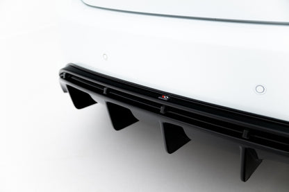 💫Street+ Diffusore Posteriore V.2 per Ford Fiesta Mk8 ST 2018+ Nero Lucido💫