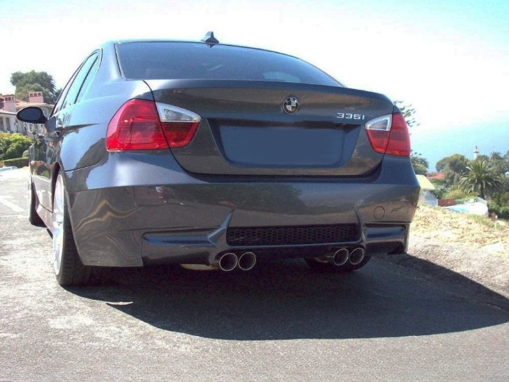 💫ART.7395 Paraurti Posteriore SPORT STYLE PDC adatto per BMW E90 05-11💫