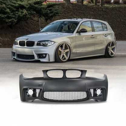 💕ART.3720 Paraurti anteriore 1M Look SRA Bmw 1 E81,E82,E87,E88 PDC💕
