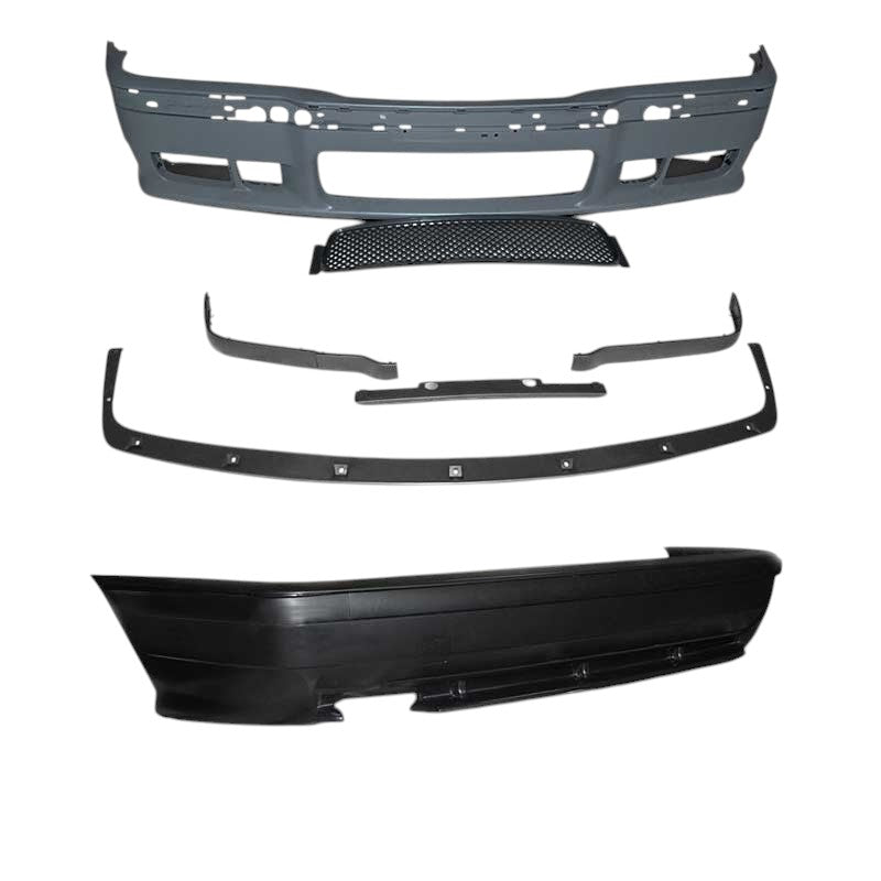 💕ART.6766 BODYKIT PARAURTI ANTERIORE+POSTERIORE ADATTO PER BMW E36 LOOK M3💕