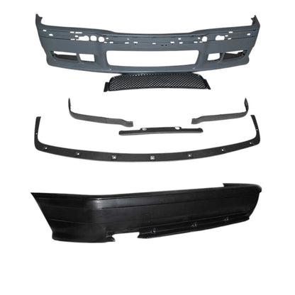 💕ART.6766 BODYKIT PARAURTI ANTERIORE+POSTERIORE ADATTO PER BMW E36 LOOK M3💕