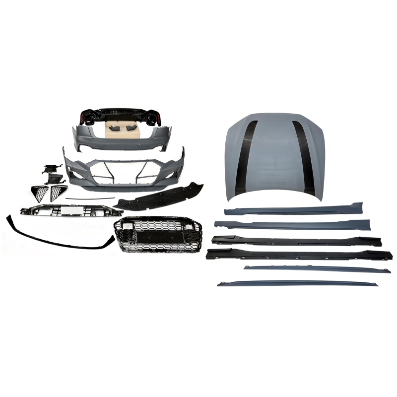 💕Kit Estetici Adatto Per Audi A6 C8 Look RS6💕