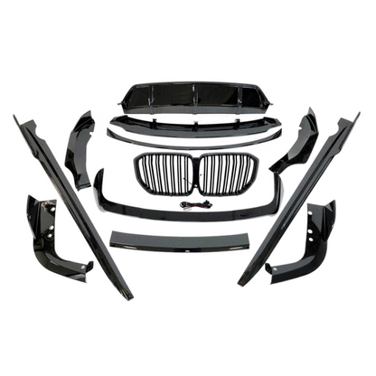 ART.9756 BODYKIT BMW G05 X5 Look M Performance Nero lucido