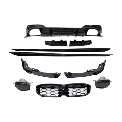 💫ART.3078 Bodykit adatto per BMW G21 LCI Look M Performance 2019-2024💫