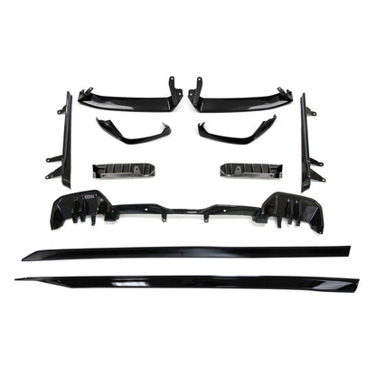ART.10715 BODYKIT ADATTO  PER BMW 5 G60 / G61 Look M Performance III Nero lucido