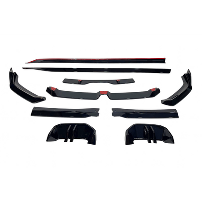 💫ART.4767 Bodykit adatto per BMW G60 Look M Performance II Nero lucido💫