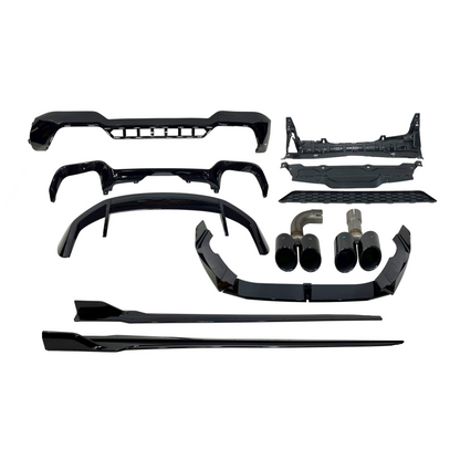 ART.6832  BODYKIT BMW X3 G01 LCI Look M Performance Nero lucido