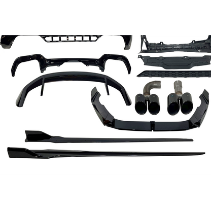 ART.6832  BODYKIT BMW X3 G01 LCI Look M Performance Nero lucido