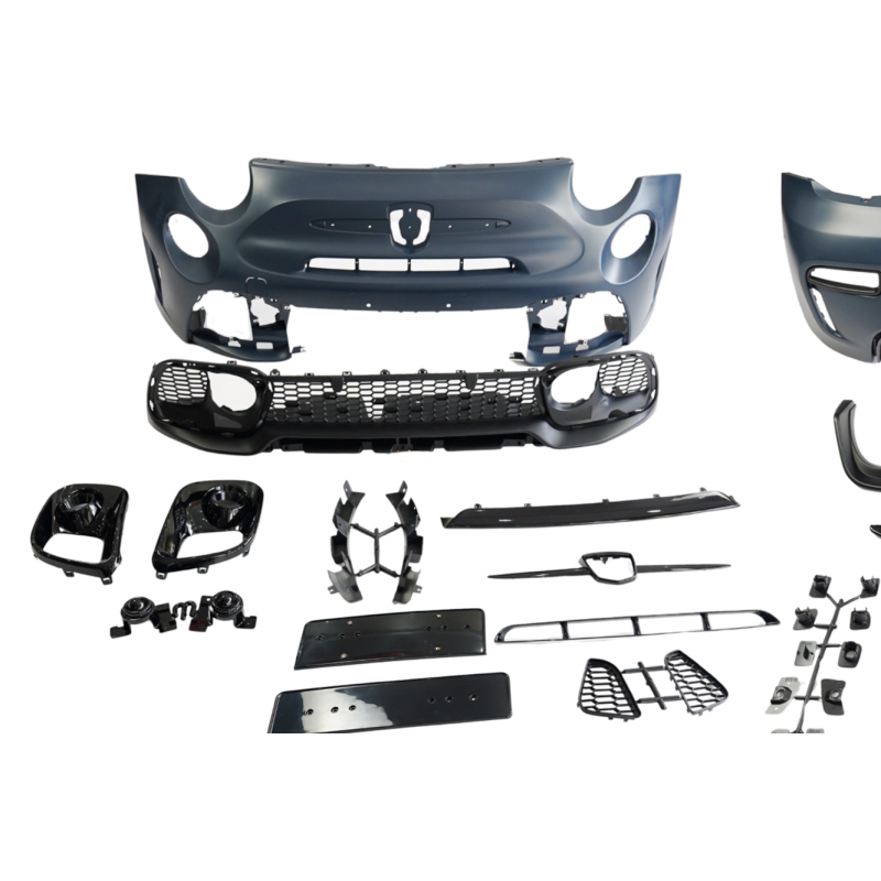 💕ART.8037 BODYKIT Fiat 500 2007-2015 Look ABARTH💕