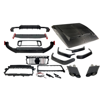 💫ART.5217 Bodykit In Carbonio per Mercedes Classe G W464 Look Rocket 900💫