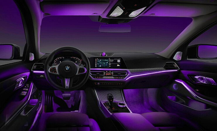 💕Kit aggiornamento 64 colori illuminazione ambiente  BMW G20 serie 3 💕