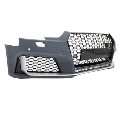 💕ART.6649 PARAURTI ANTERIORE ADATTA PER AUDI A4 B9 SEDAN AVANT 16-19 LOOK RS4💕