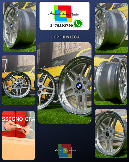 ADATTO per BMW E60 CERCHI IN LEGA 18 inch 5x120 Styling 37 Parallelo M5