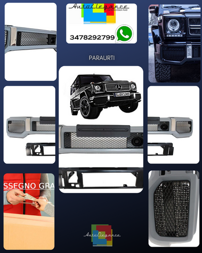 Paraurti anteriore per MERCEDES Classe G W463 1989-2017 G65 Look