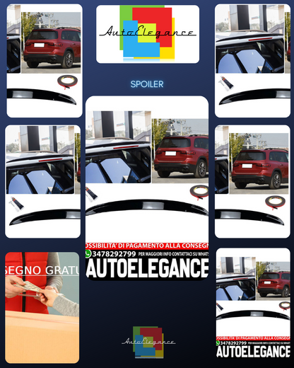 Suitable for MERCEDES GLB X247 ROOF SPOILER REAR SPOILER 