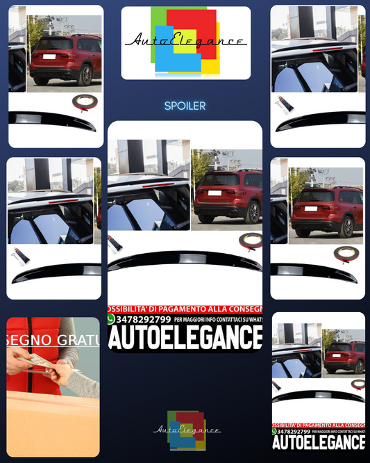 Suitable for MERCEDES GLB X247 ROOF SPOILER REAR SPOILER 