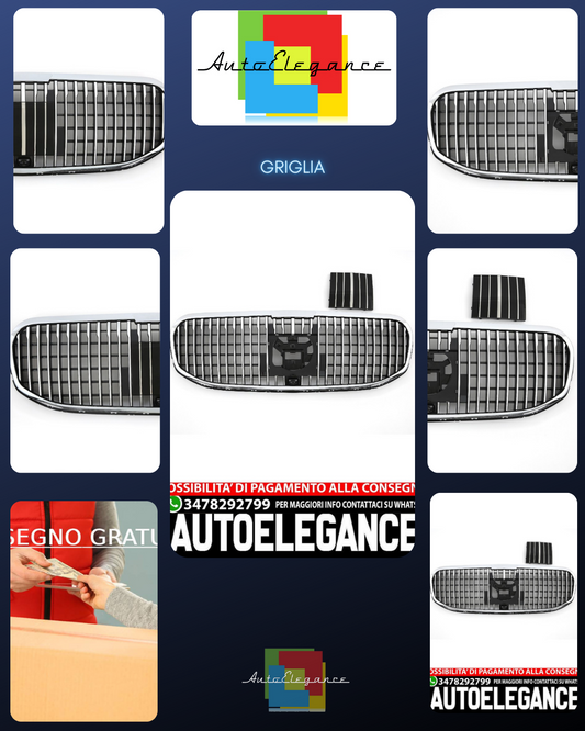 Suitable for Mercedes GLS-Class X167 grille in Maybach design 