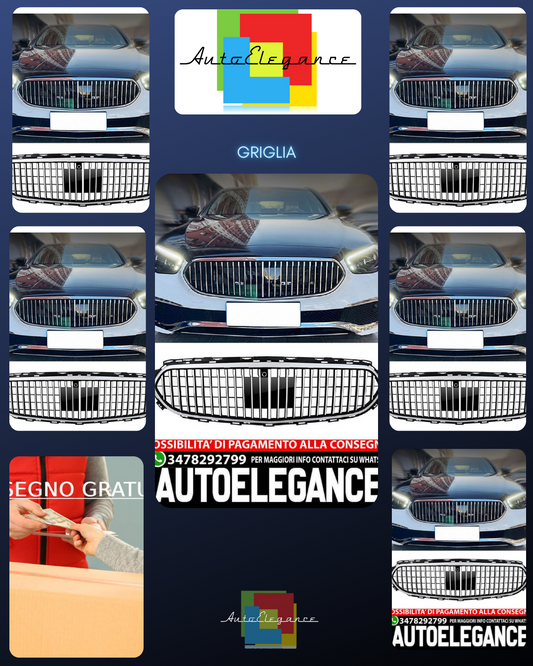 Sport Grill for Mercedes W213 Facelift in Maybach design 
