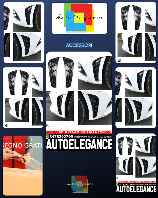 AMG LOOK PRESA D'ARIA VENTILAZIONE PRESA D'ARIA SPOILER ANTERIORE per Mercedes
