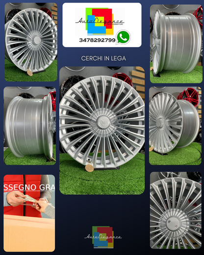 ADATTO per Mercedes Benz S Classe E CERCHI IN LEGA 19 inch 5X112 Lusso Vip