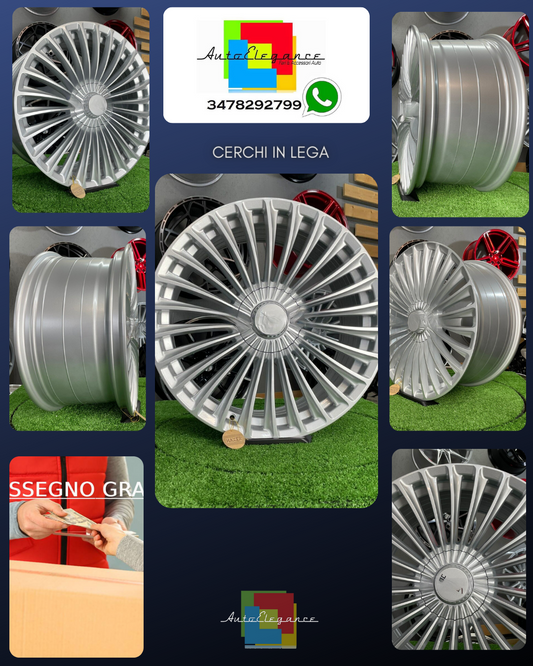 ADATTO per Mercedes Benz S Classe E CERCHI IN LEGA 19 inch 5X112 Lusso Vip