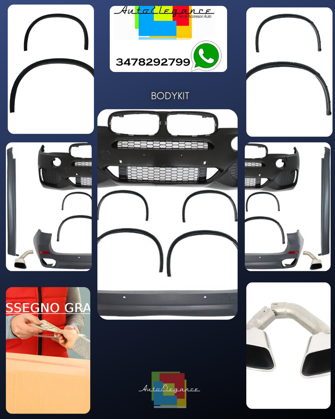 Complete body kit suitable for BMW X5 F15 