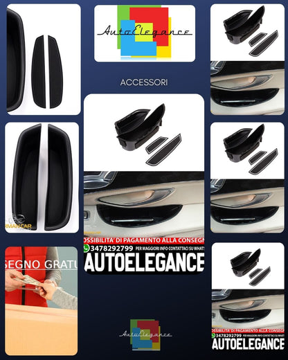 For Mercedes W205 C and X253 GLC rear door storage box 