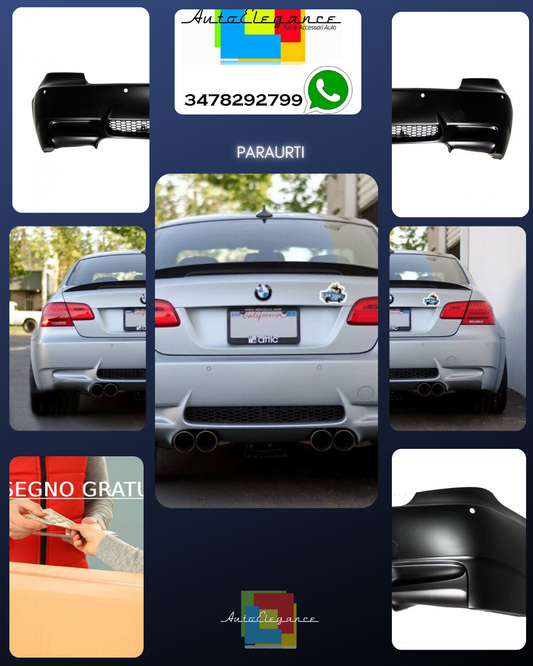 Rear Bumper for BMW 3 Series E92 E93 2006-2010 M3 Design 