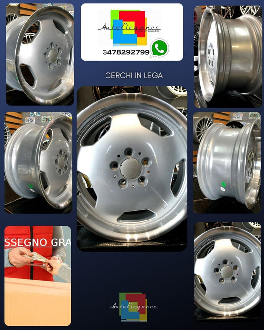 SUITABLE for Mercedes ES Sl 16 inch 5x112 AMG Monoblock Performa 25 Flat Wheels 