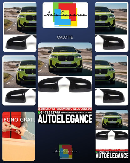Adatto per BMW G01 G02 G05 G06 coprispecchi nero sport per la sostituzione
