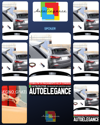 Suitable for Mercedes GLA H247 ROOF SPOILER REAR SPOILER 