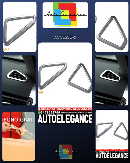 Per BMW X5 F15 telaio cromato pannello ugelli aria ventilazione cruscotto