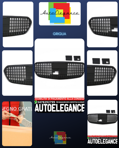 Griglia sportiva per Mercedes W223 CLASSE S MAYBACH DESIGN