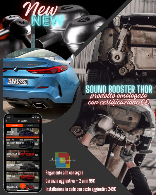 Sound Booster Thor Suono Sportivo Scarico adatto per BMW 2 Series Gran Coupé 12-