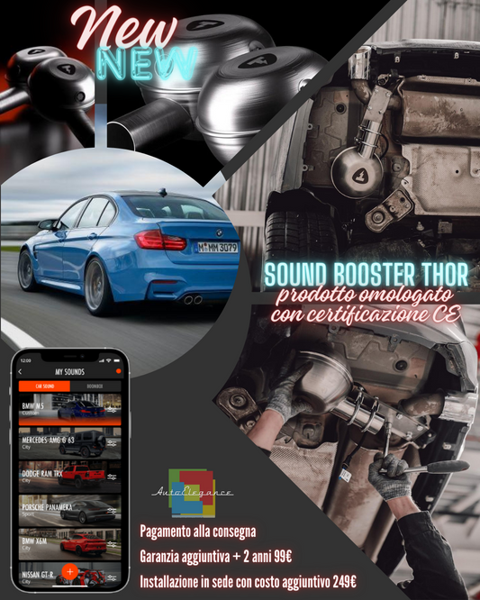 Sound Booster Thor Suono Sportivo Scarico adatto per BMW 3 Coupe 12-23