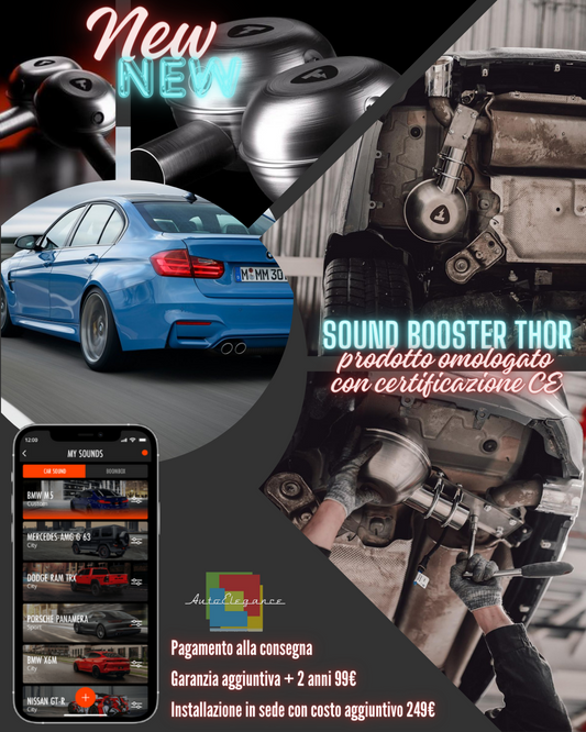 Sound Booster Thor Suono Sportivo Scarico adatto per BMW 3 Sedan 12-23