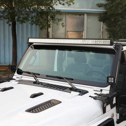 ART.3208 Staffe di montaggio del montante A luci+barra LED JEEP WRANGLER 18+