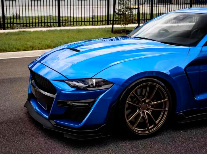 ART.3309  Cofano in alluminio – Stile GT350 FORD MUSTANG 18-23 GT