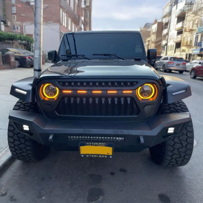 ART.3216  Parafango anteriore Flares con DRL JEEP WRANGLER 18-24