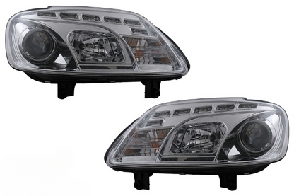 💫ART.6525 FARI DAYLIGHT CHROME per VW TOURAN / CADDY 2003-2006💫