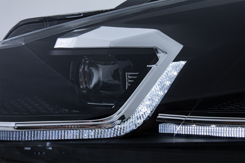 Fari a LED adatti per VW Golf 6 VI 2008-2013 con Facelift G7.5 GTI Look Silver