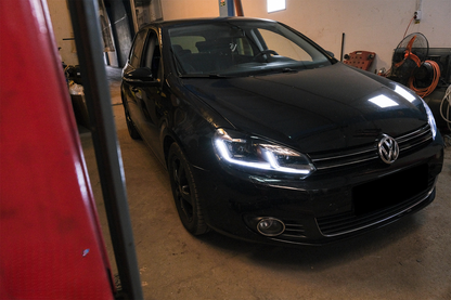 Fari a LED adatti per VW Golf 6 VI 2008-2013 con Facelift G7.5 GTI Look Silver
