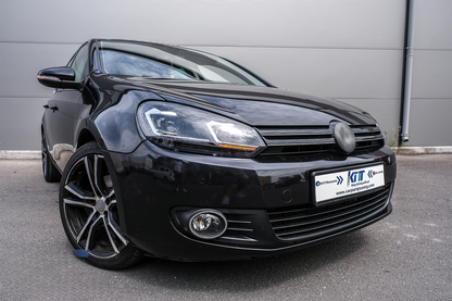 Fari a LED adatti per VW Golf 6 VI 2008-2013 con Facelift G7.5 GTI Look Silver